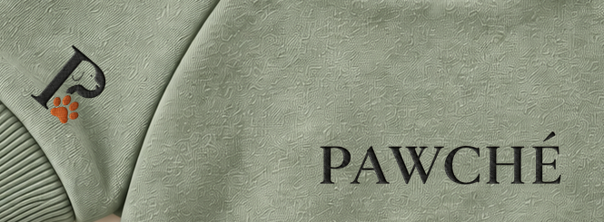 Close view of the sage sweatshirt monogram and wordmark