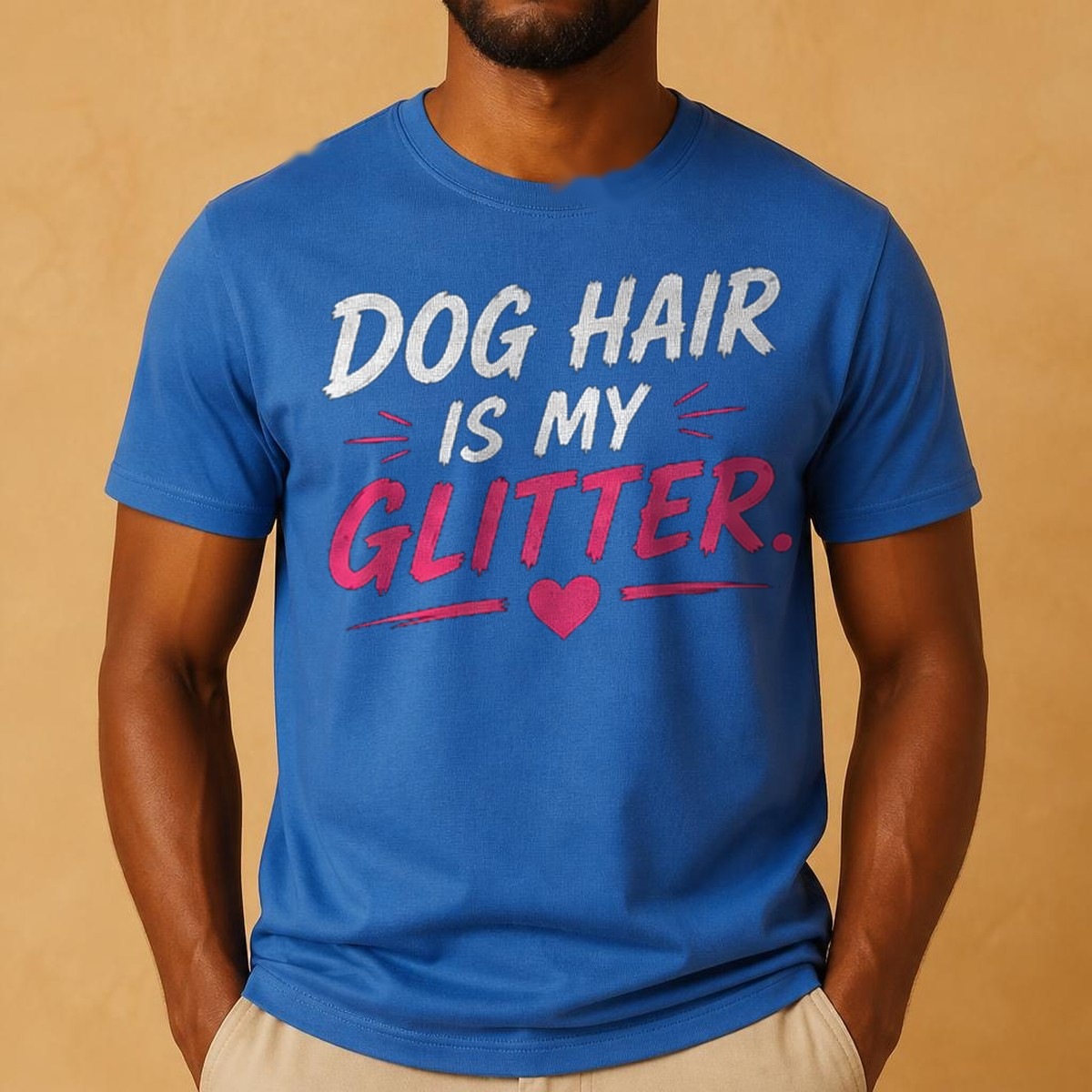 Dog Hair Is My Glitter Tee — view 3