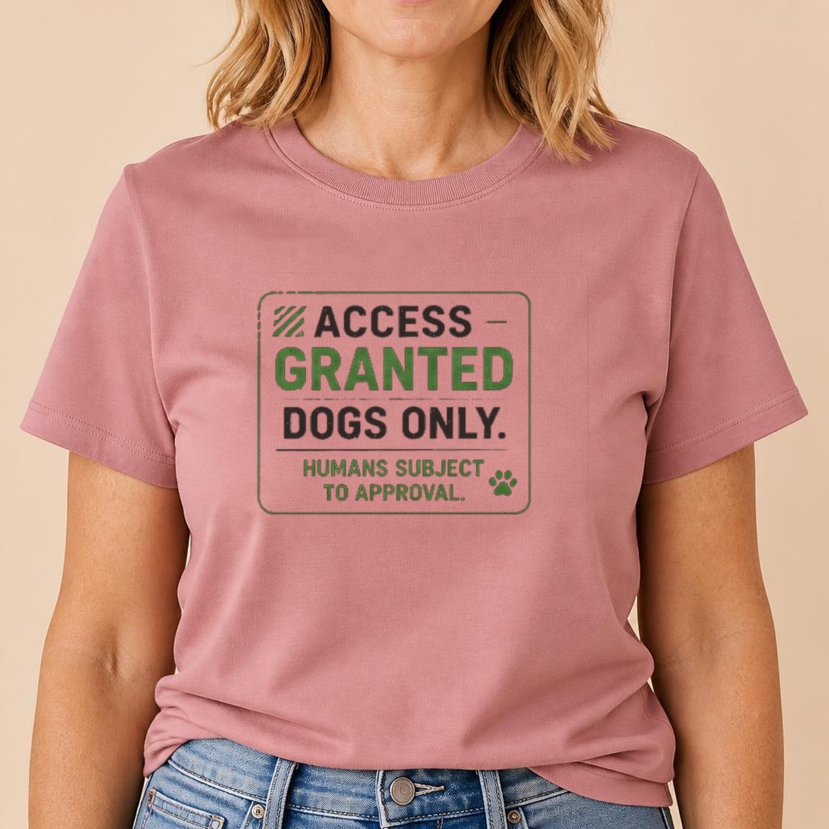Access Granted: Dogs Only Tee — view 2