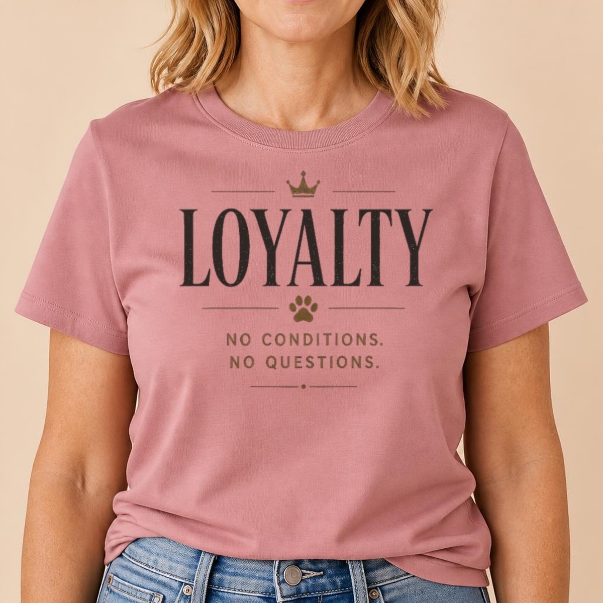 Loyalty — No Conditions Tee — view 2