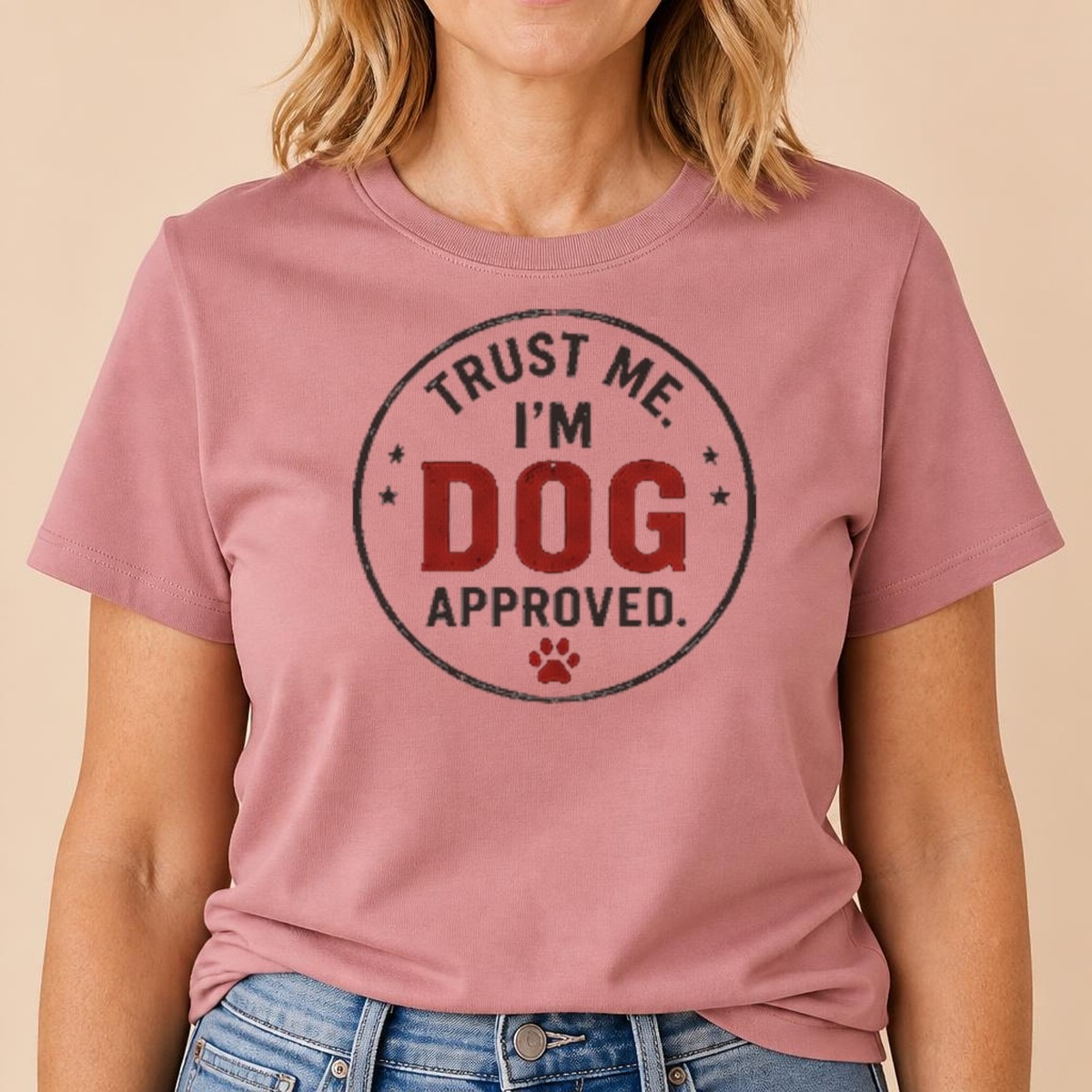 Trust Me, I'm Dog Approved Tee — view 3