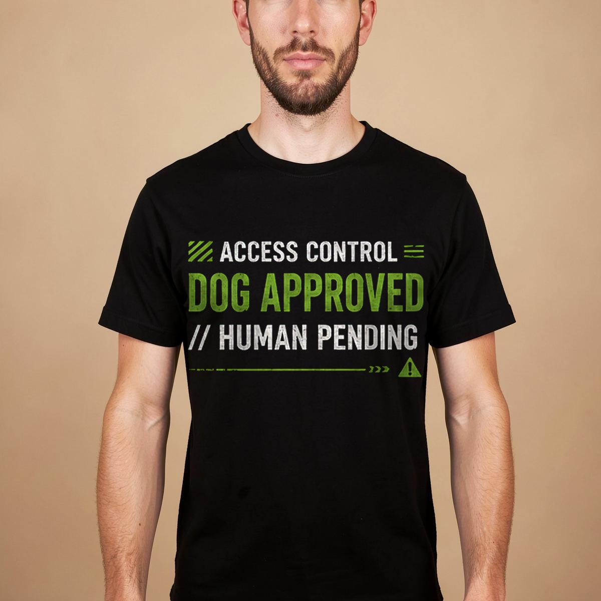 Dog Approved // Human Pending Tee — view 3