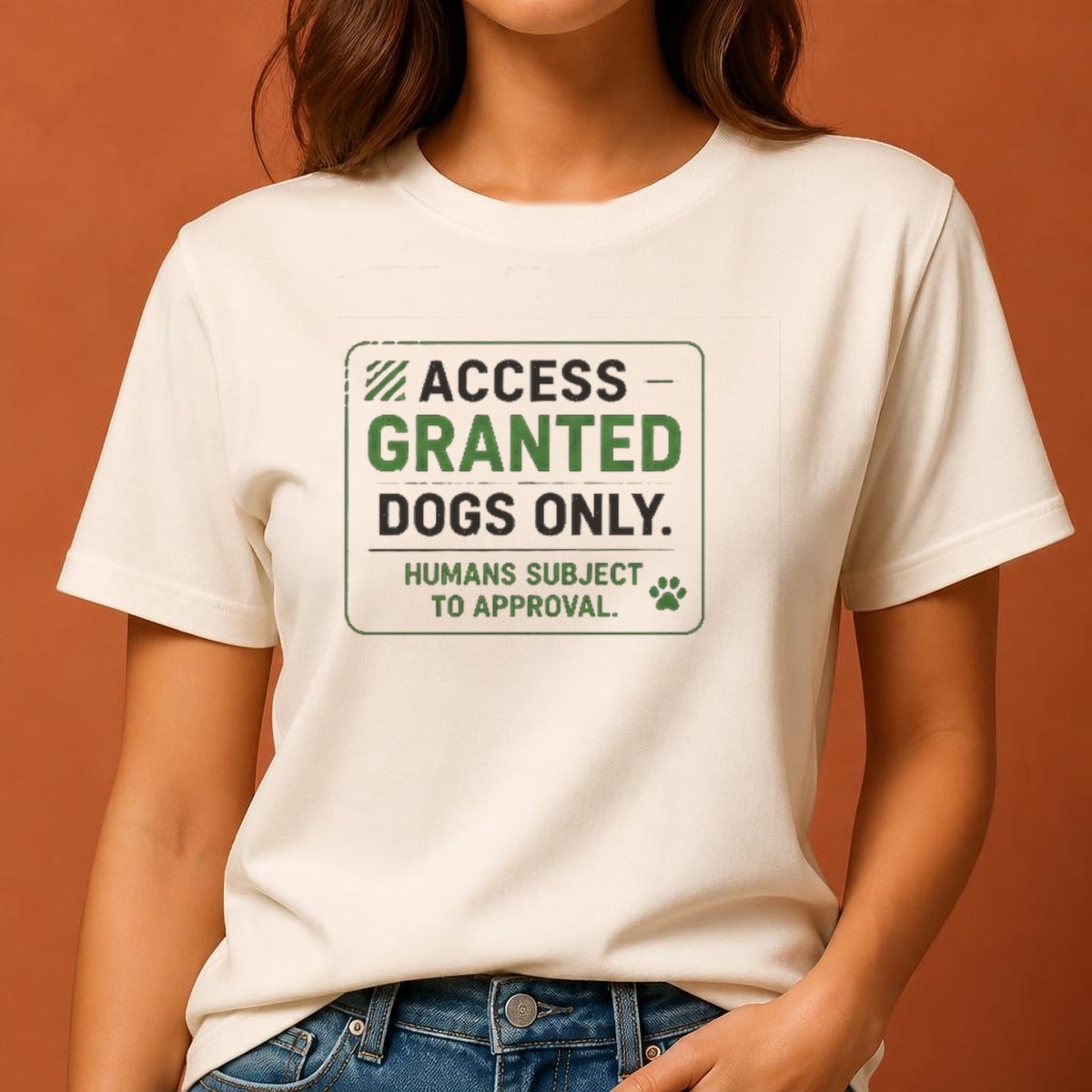 Access Granted: Dogs Only Tee