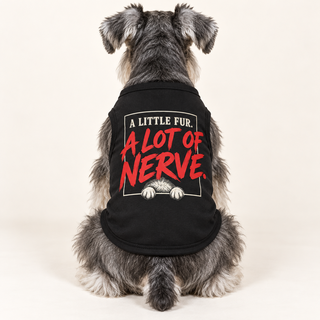 A Little Fur. A Lot of Nerve. Tee — view 2