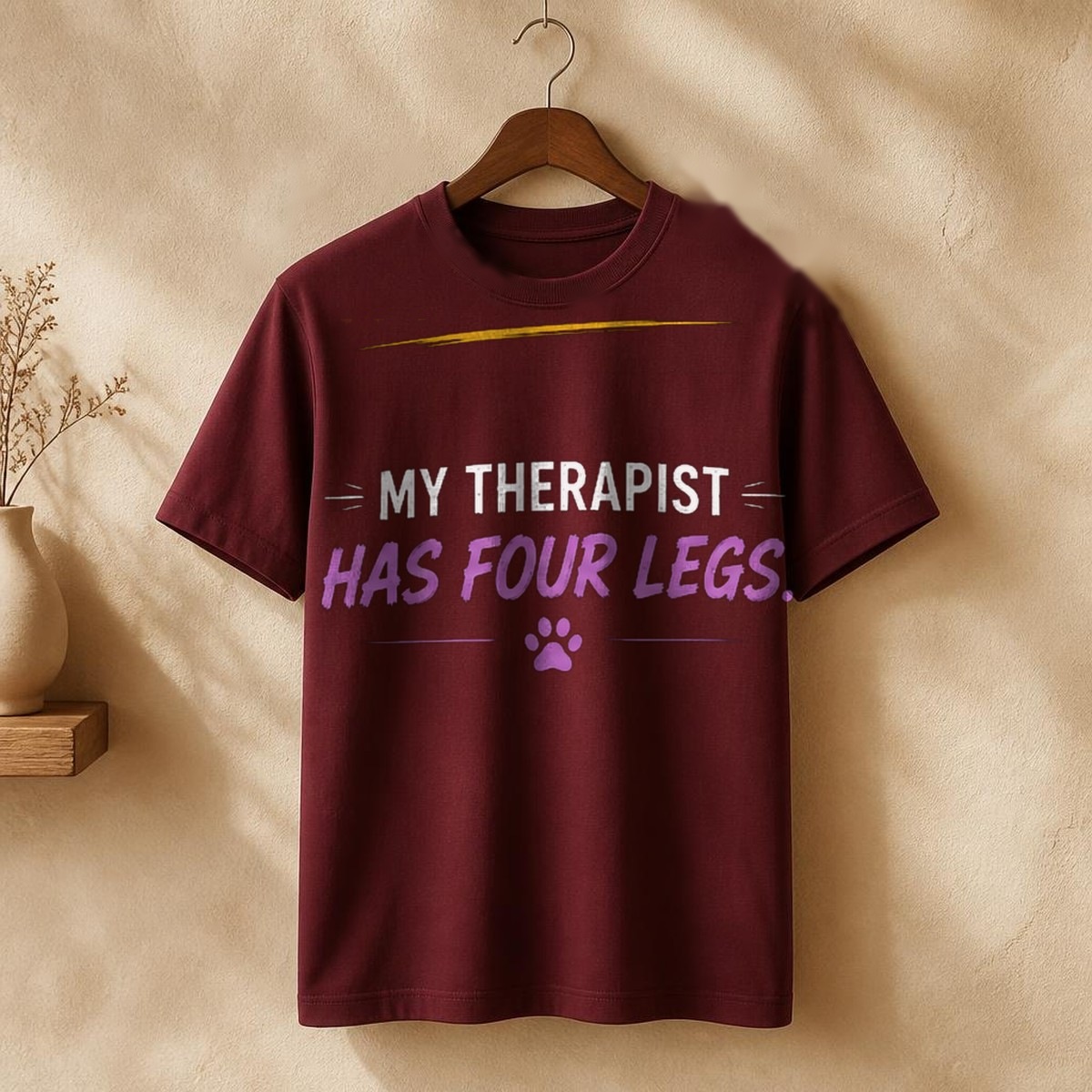 My Therapist Has Four Legs Tee