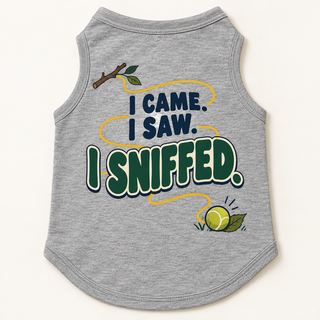 I Came. I Saw. I Sniffed. Tee — view 3