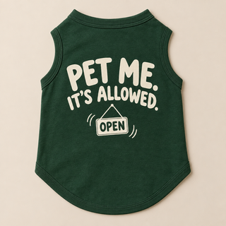 Pet Me, It's Allowed Tee — view 3