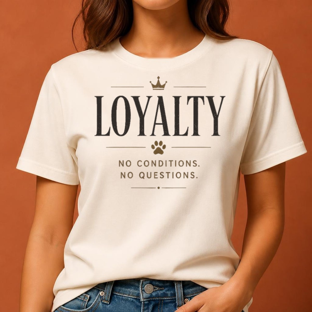 Loyalty — No Conditions Tee — view 3