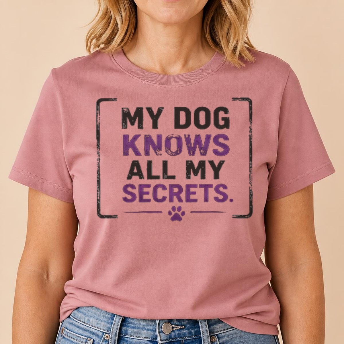 My Dog Knows All My Secrets Tee — view 3