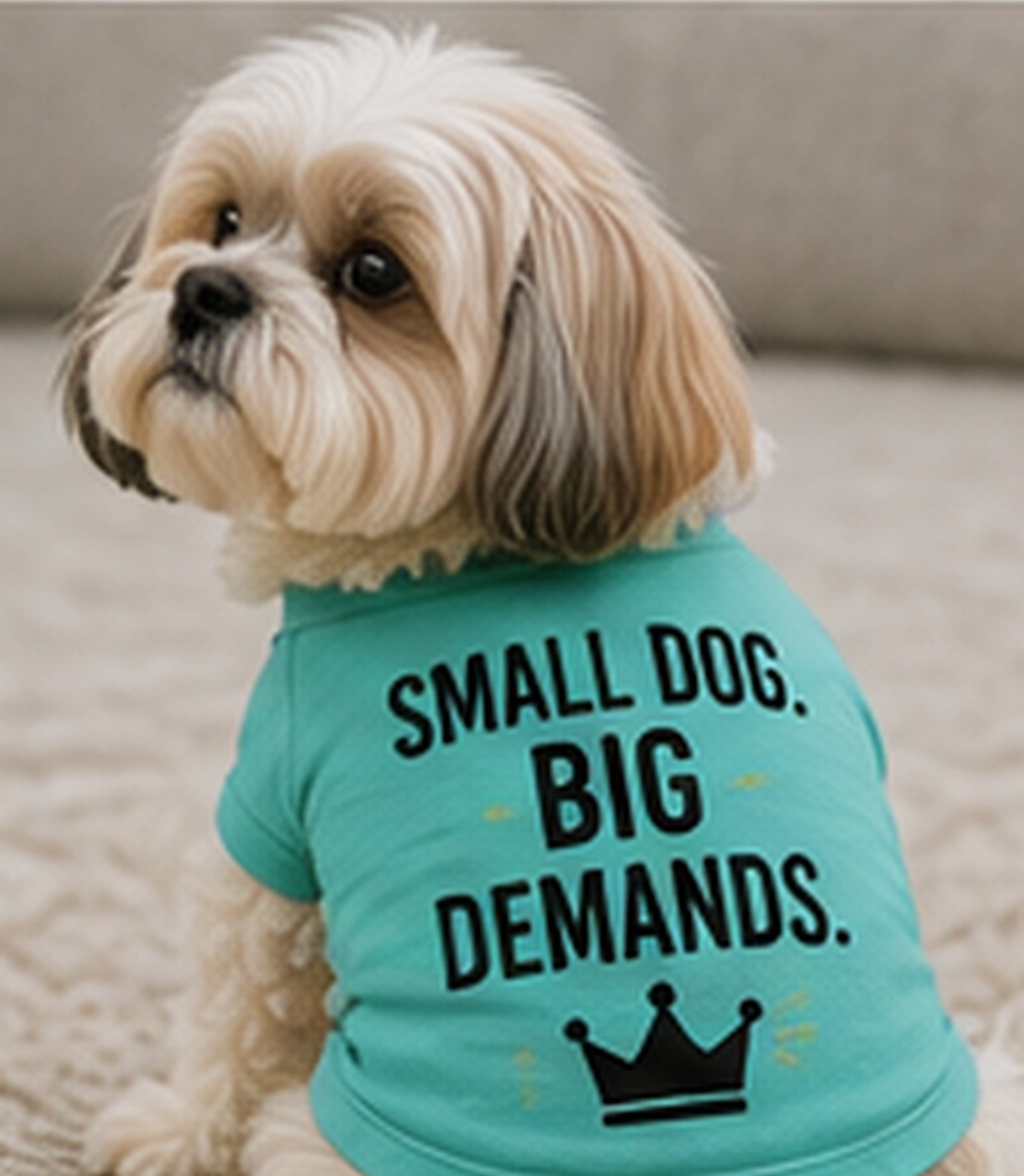 Small Dog, Big Demands Set — dog piece