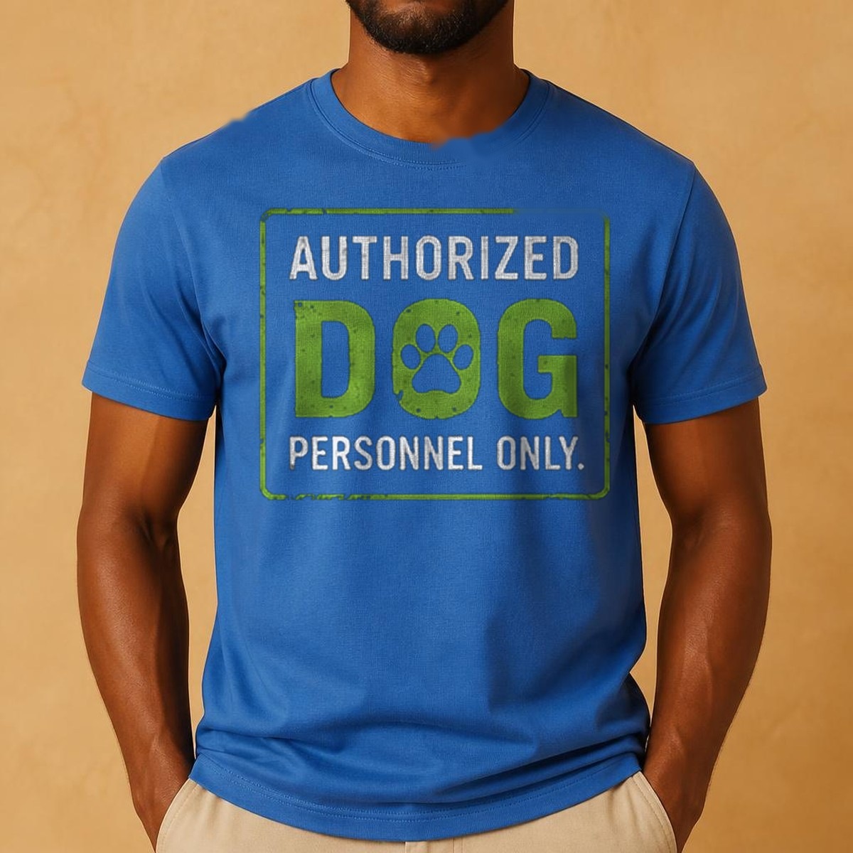 Authorized Dog Personnel Only Tee — view 3