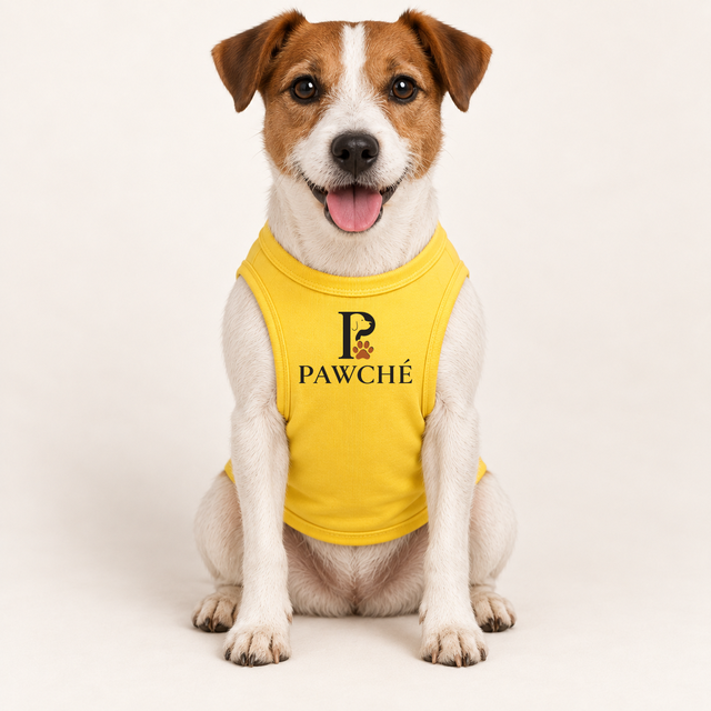 Bark First. Ask Later. Tee in Yellow