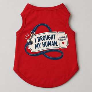 I Brought My Human Tee — view 3
