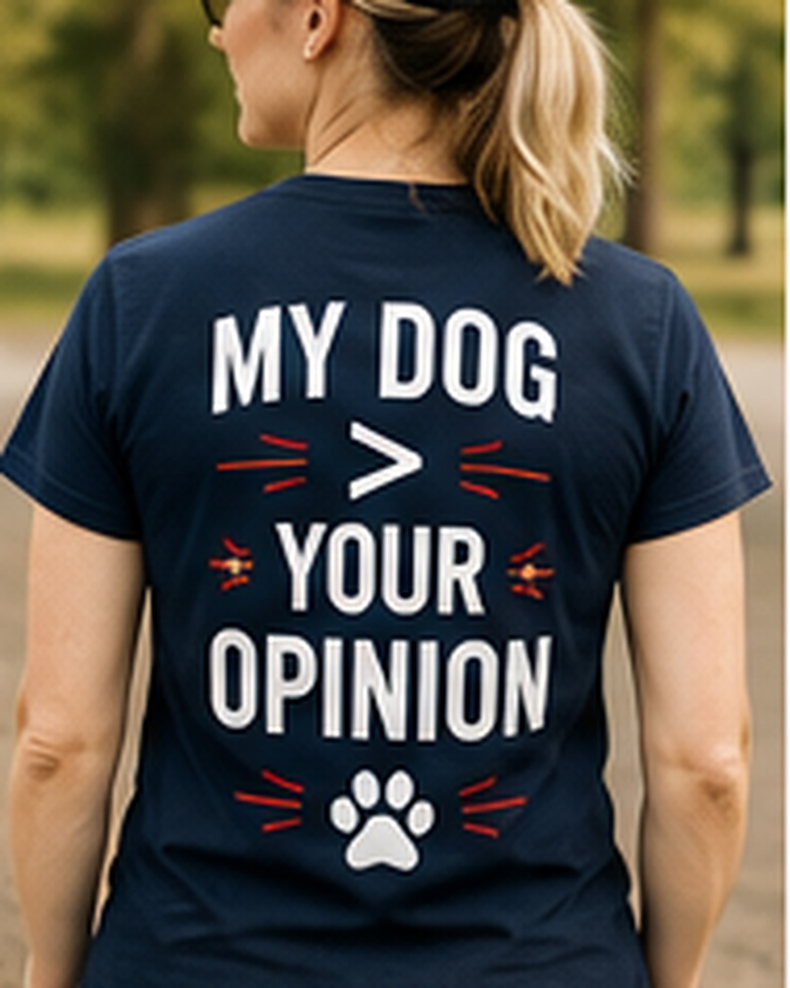 My Dog > Your Opinion Set — human piece
